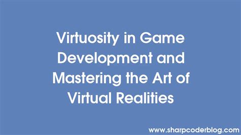 Virtuosity: Mastering the Art of High Performance, – A Clockwork Symphony for Your Soul!